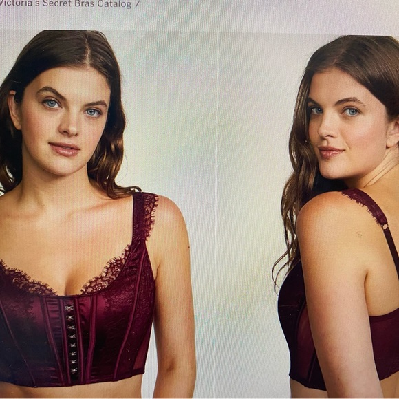 VS Dream Angels unlined lace-up corset top - Picture 8 of 9